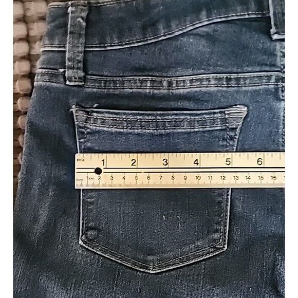 Lee Riders Size 6M Blue Mid Rise‎ Capri Straight Leg Denim Womens - Picture 16 of 16